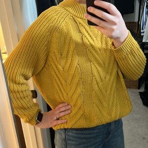 J. Crew Chunky Cable Knit Sweater